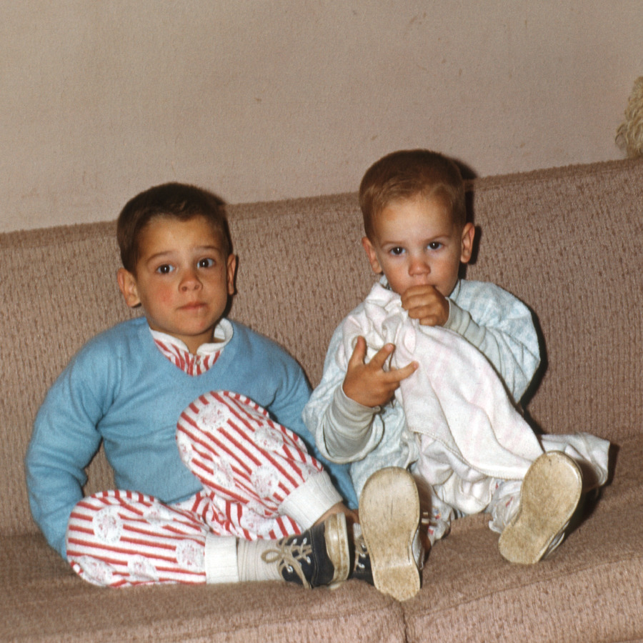 LittleCoder and his Brother Tom Kiraly circa 1962